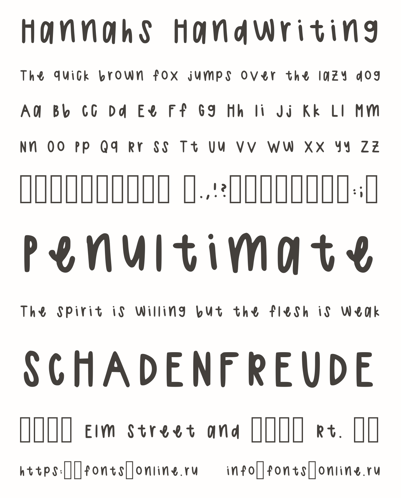 Hannahs Handwriting Free Font Download